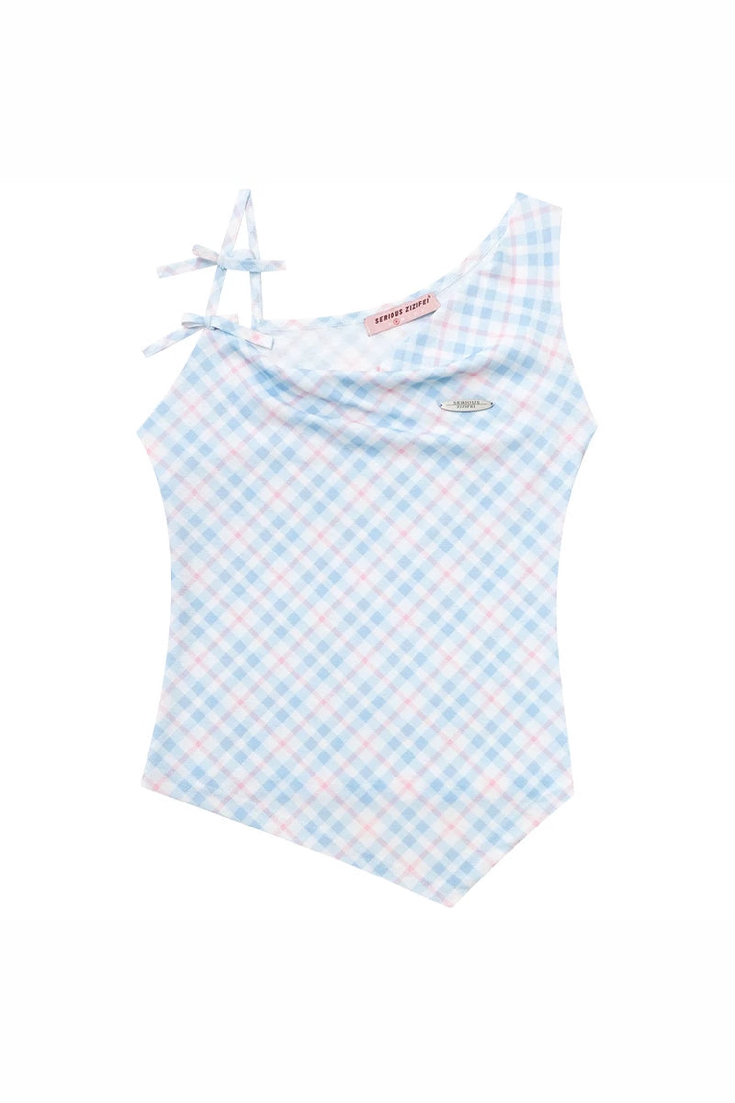 sweetness-blue-plaid-bowknot-tank-top-12 sweetness-blue-plaid-bowknot-tank-top-12
