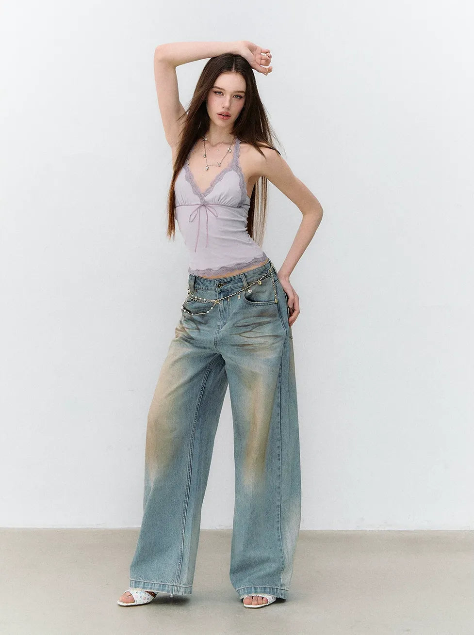 colorblock-lace-trim-bow-tie-halter-top-7 colorblock-lace-trim-bow-tie-halter-top-7