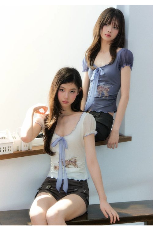 korean-lyocell-deer-print-ribbon-t-shirt-9