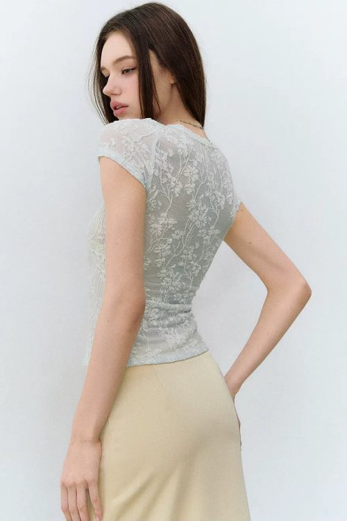 lace-trim-jacquard-v-neck-slim-t-shirt-10