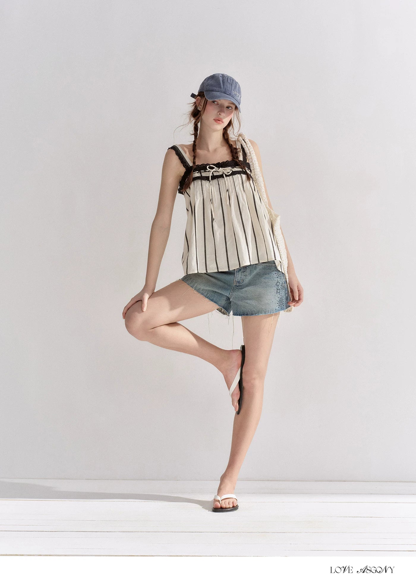 striped-lace-trim-tie-front-camisole-9 striped-lace-trim-tie-front-camisole-9