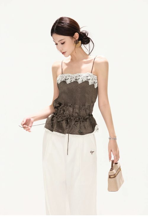 south-france-holiday-contrast-lace-trim-ruffle-camisole-7