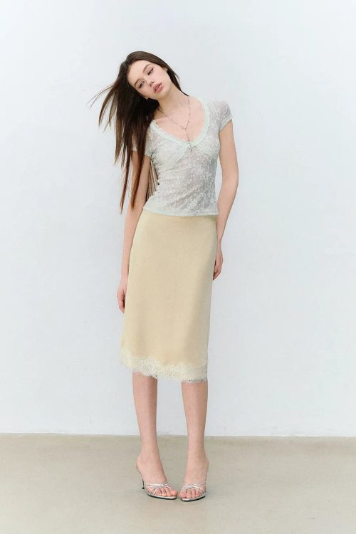 lace-trim-jacquard-v-neck-slim-t-shirt-11