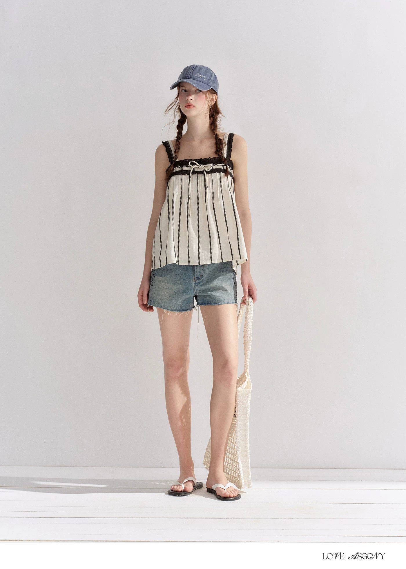 striped-lace-trim-tie-front-camisole-11 striped-lace-trim-tie-front-camisole-11