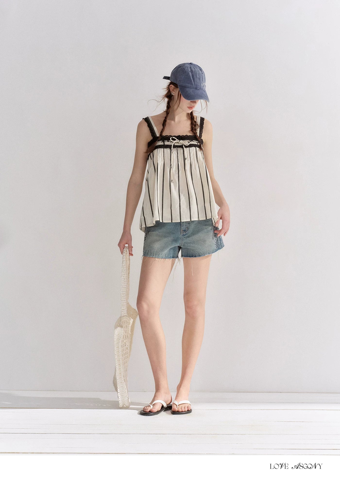 striped-lace-trim-tie-front-camisole-12 striped-lace-trim-tie-front-camisole-12