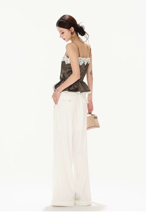 south-france-holiday-contrast-lace-trim-ruffle-camisole-11