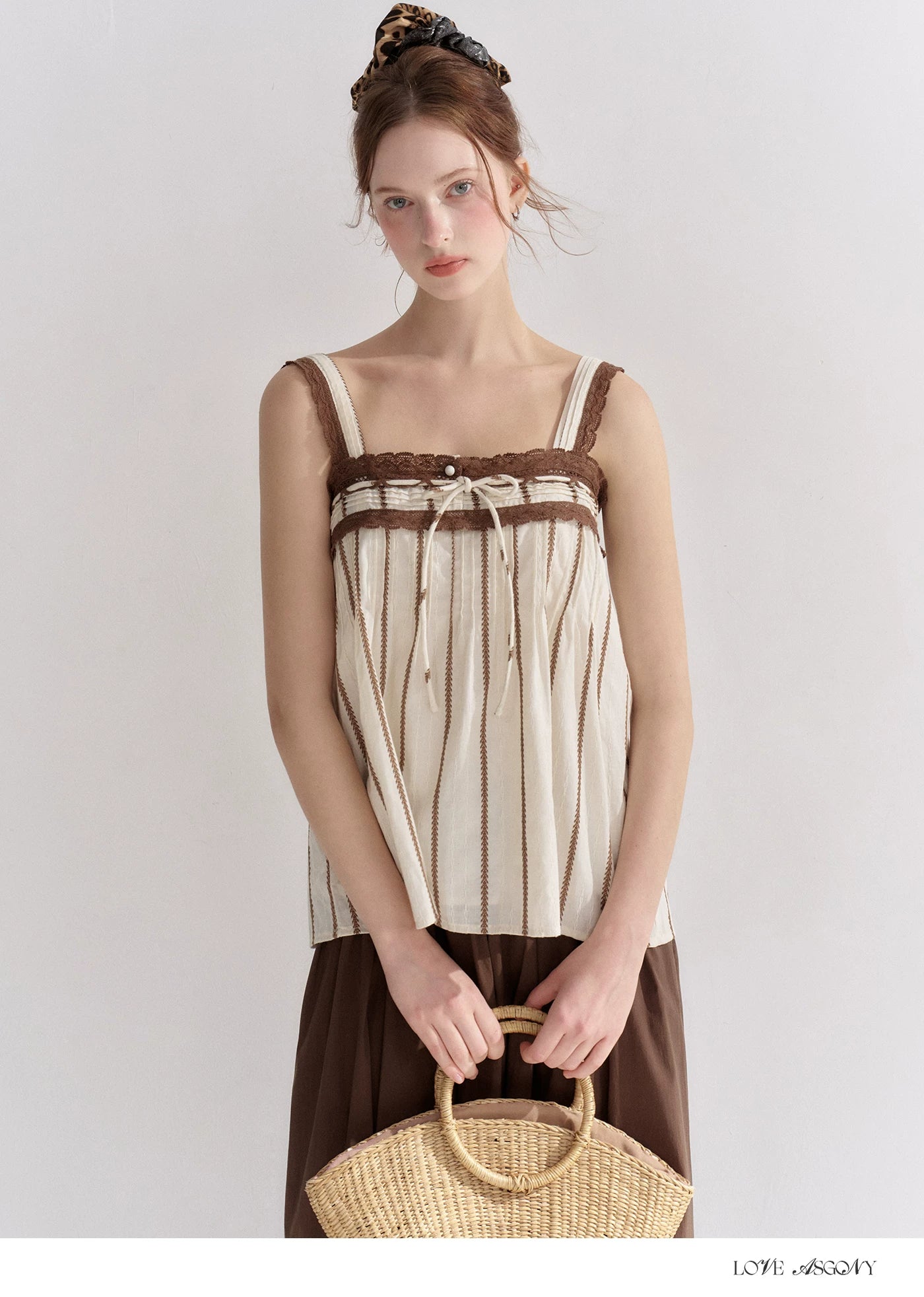striped-lace-trim-tie-front-camisole-15 striped-lace-trim-tie-front-camisole-15