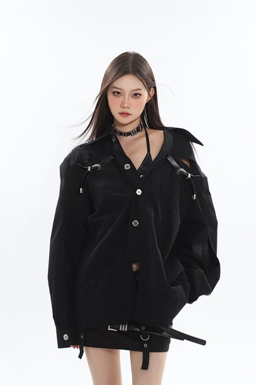 krizia-solid-color-long-sleeve-button-up-bow-tie-deco-office-shirt-style-shoulder-pad-shirt-top-6
