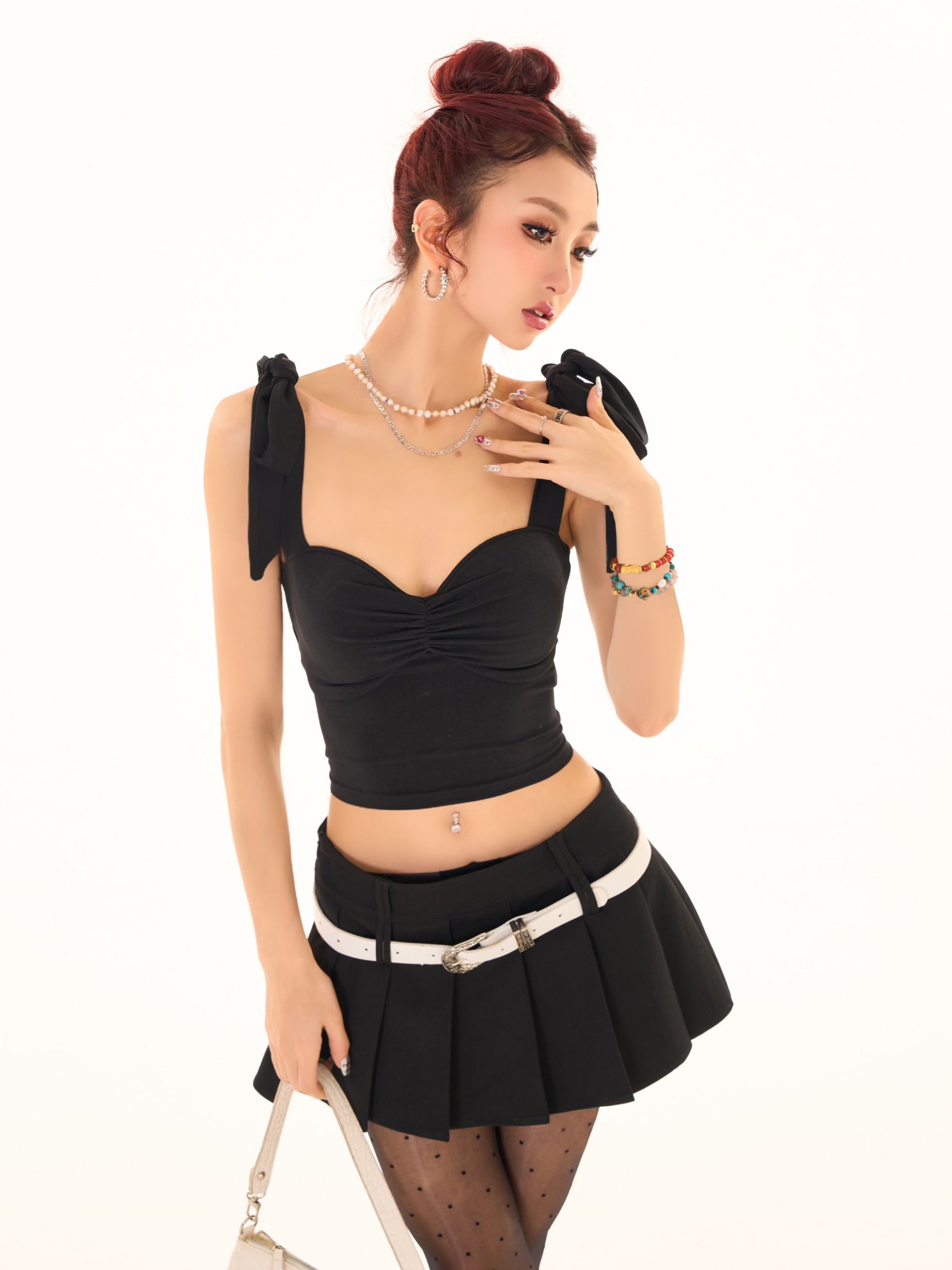 nora-solid-color-black-ribbon-tie-strap-slim-backless-cut-out-design-top-2 nora-solid-color-black-ribbon-tie-strap-slim-backless-cut-out-design-top-2