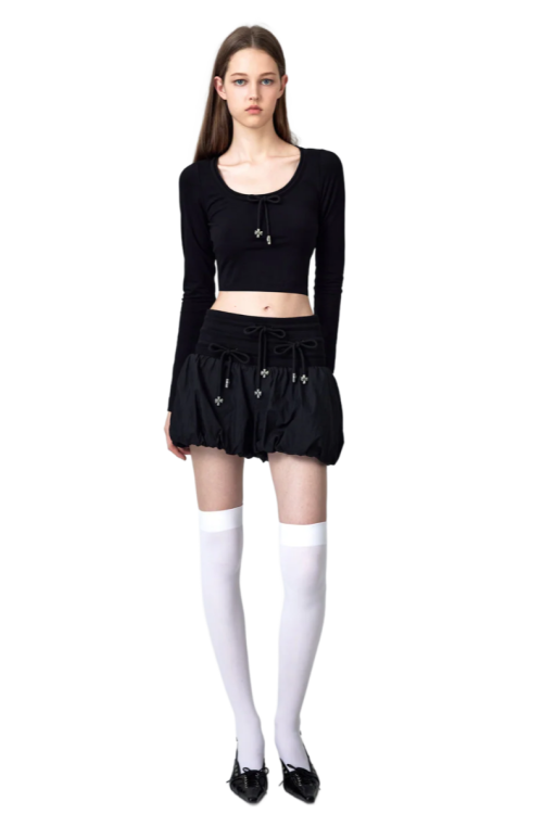 yj1ngzyzj-bow-low-cut-long-sleeved-top-4