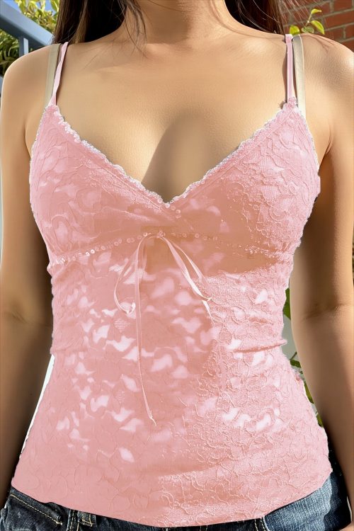 slim-v-neck-bow-lace-cami-top-4