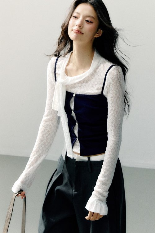 Lace Cami Top for Women - Romantic Summer Layering Top for lace cami top women