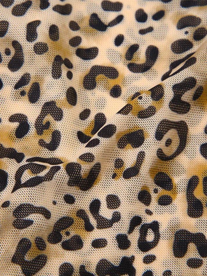 leopard-print-bow-lace-splice-cami-top-8 Leopard Halter Cami Top for Summer Outfits