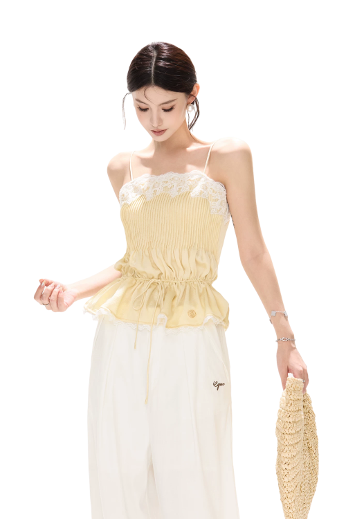 south-france-holiday-lace-trim-waist-cinched-camisole-5