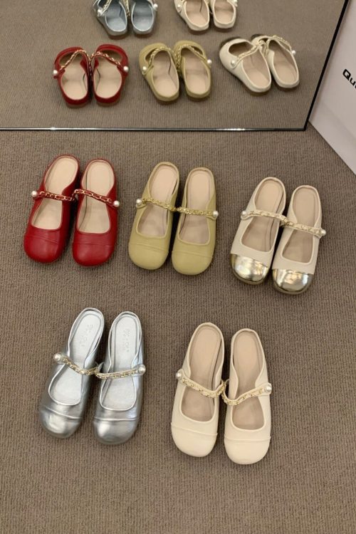 Mary Jane Shoes for Women - Strap Flat Shoes for mary jane shoes women