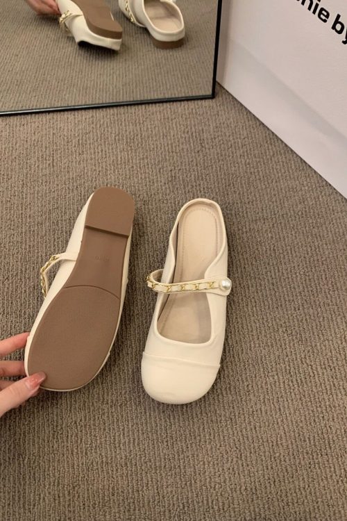 Mary Jane Shoes for Women - Strap Flat Shoes for mary jane shoes women