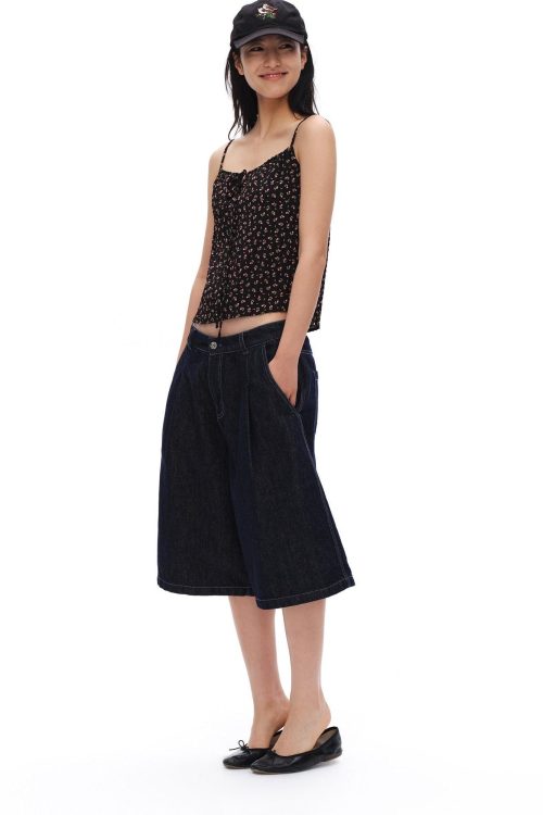 tropical-floral-textured-halter-backless-womens-polyester-camisoles-13