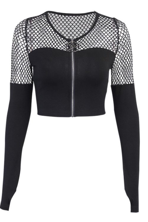 gothic-pentagram-zipper-mesh-tee-6