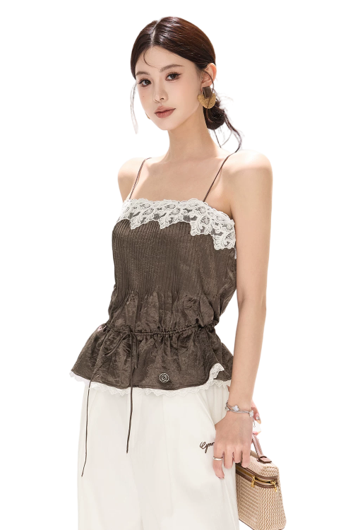 south-france-holiday-contrast-lace-trim-ruffle-camisole-15