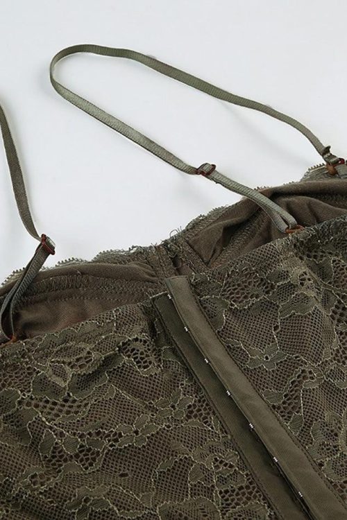 Floral Lace Cami Top for Coquette Outfits