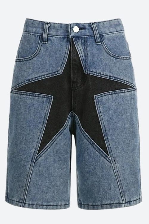 Y2k Star Jean Shorts Outfit Ideas Shorts for Y2K Star Jean Shorts outfit ideas