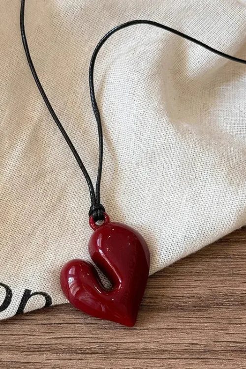 Abstract Heart Necklace Outfit Ideas Necklace for Abstract Heart Necklace outfit ideas