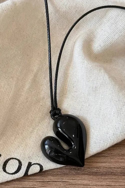 Abstract Heart Necklace Outfit Ideas Necklace for Abstract Heart Necklace outfit ideas