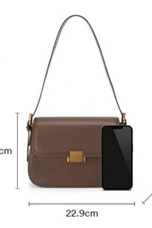 Barrel Bag for Women - Elongated 90s Shoulder Bag for barrel bag women