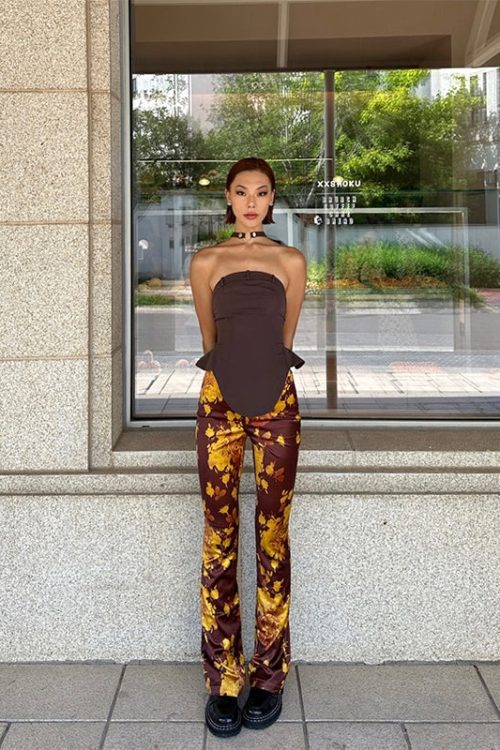 Chocolate Brown Satin Slip Skirt for Romantic Outfits for chocolate brown slip skirt