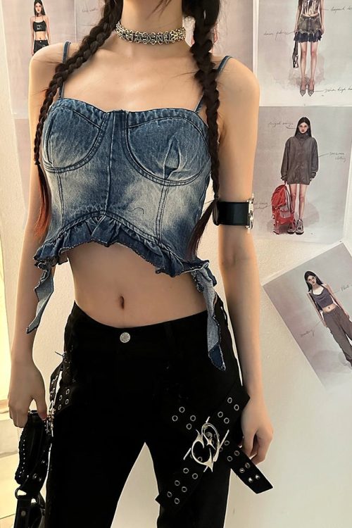 Cropped Shirt for Women - Sporty Summer Button Top for crop shirt women