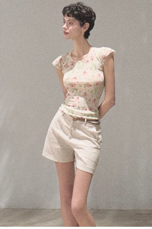 Expansion Linen-Blend Tailored Shorts for Expansion Linen-Blend Tailored Shorts