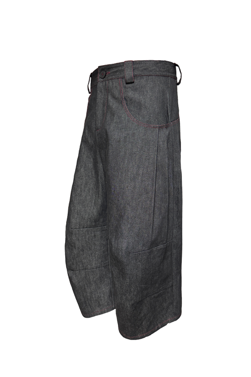 Flowy Capri Trousers for Women - Summer Cropped Pants for flowy capri trousers