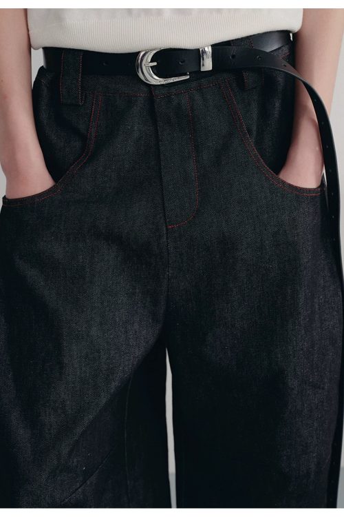 Flowy Capri Trousers for Women - Summer Cropped Pants for flowy capri trousers