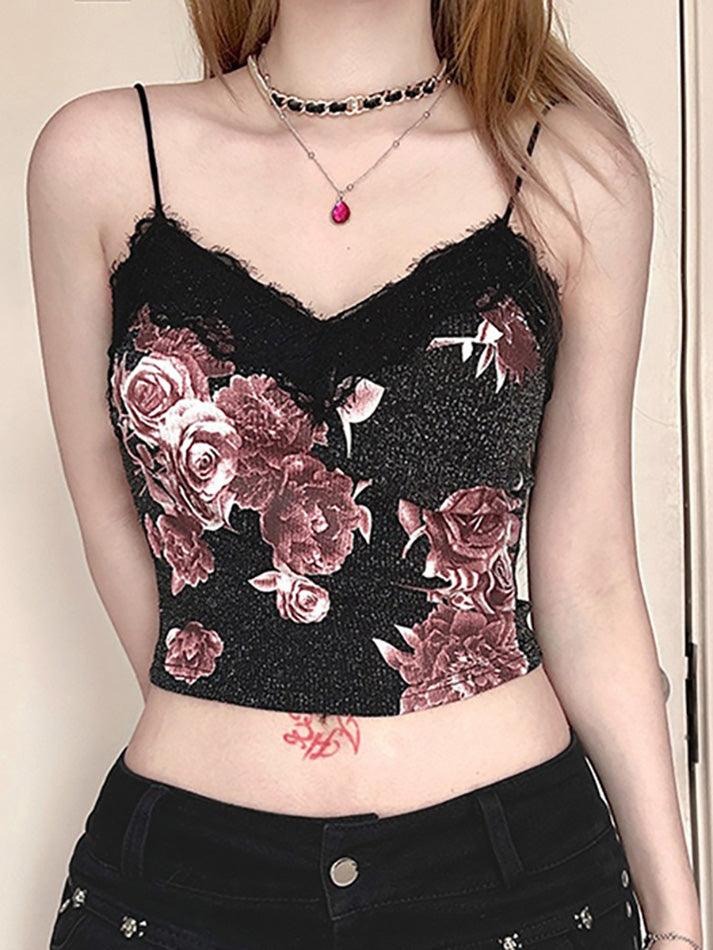 Lace Strap Cami Top for Y2K Outfits for Lace Strap Cami Top for Y2K Outfits Lace Strap Cami Top for Y2K Outfits for Lace Strap Cami Top for Y2K Outfits