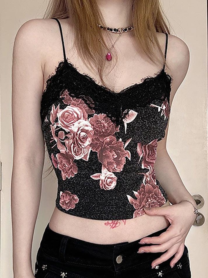 Lace Strap Cami Top for Y2K Outfits for Lace Strap Cami Top for Y2K Outfits Lace Strap Cami Top for Y2K Outfits for Lace Strap Cami Top for Y2K Outfits