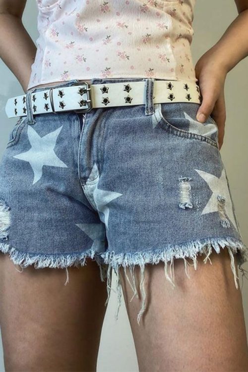 Low-Rise Mini Denim Shorts for Low-Rise Mini Denim Shorts