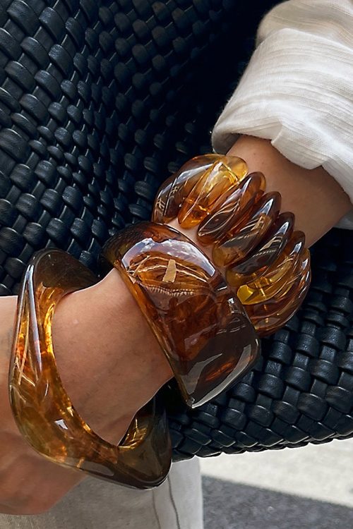 Marble Texture Translucent Bangle for Marble Texture Translucent Bangle