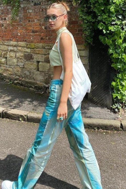 Relaxed Y2K Tie Dye Pants for Relaxed Y2K Tie Dye Pants