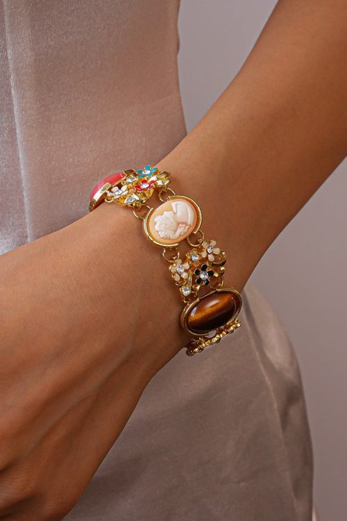 Resin Flower Colorful Bangle for Resin Flower Colorful Bangle