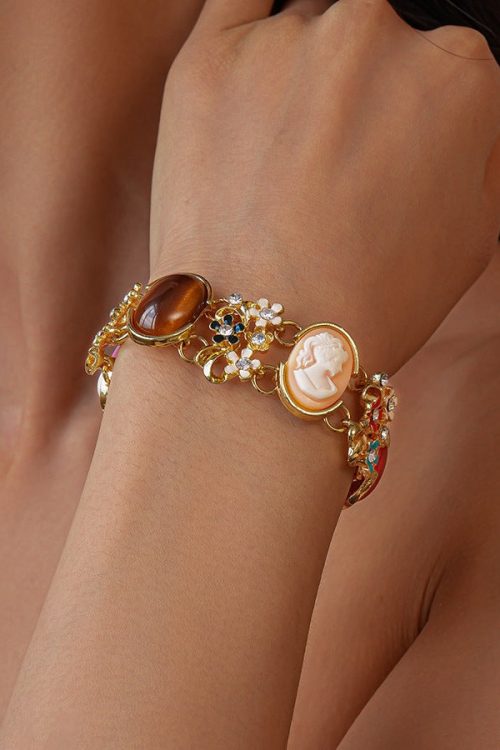 Resin Flower Colorful Bangle for Resin Flower Colorful Bangle