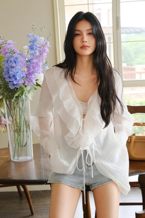 Romantic Ruffle Blouse for romantic ruffle blouse