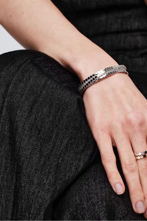 Round Bead Zircon Open Bangle for Round Bead Zircon Open Bangle