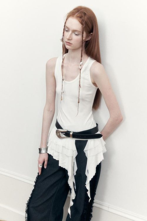 Sheer Lace Layering Top for sheer lace layering top