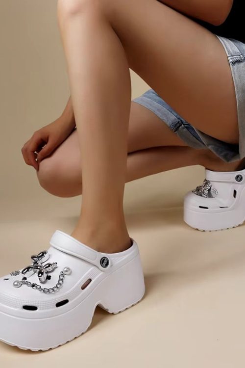 Statement Balloon Dog Platform Clog Sandals for Statement Balloon Dog Platform Clog Sandals