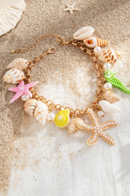 Statement Beach Charm Belly Chain & Anklet for Statement Beach Charm Belly Chain & Anklet