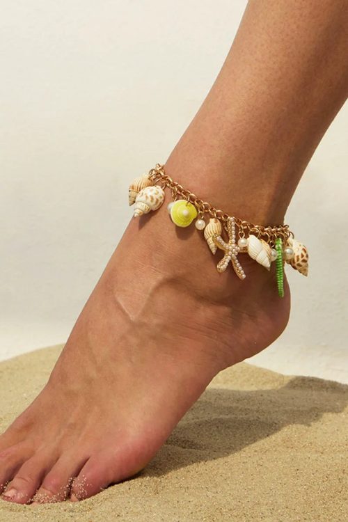 Statement Beach Charm Belly Chain & Anklet for Statement Beach Charm Belly Chain & Anklet