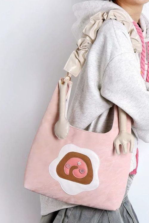 Statement Boho Pink Solid Durable Patchwork Faux Leather Shoulder Bags for Statement Boho Pink Solid Durable Patchwork Faux Leather Shoulder Bags
