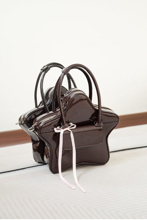 Statement Chocolate Star Bow Backpack for Statement Chocolate Star Bow Backpack
