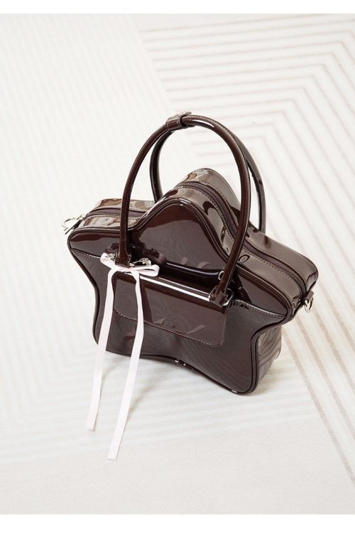 Statement Chocolate Star Bow Backpack for Statement Chocolate Star Bow Backpack