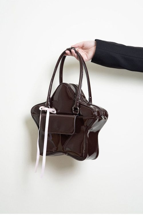 Statement Chocolate Star Bow Backpack for Statement Chocolate Star Bow Backpack